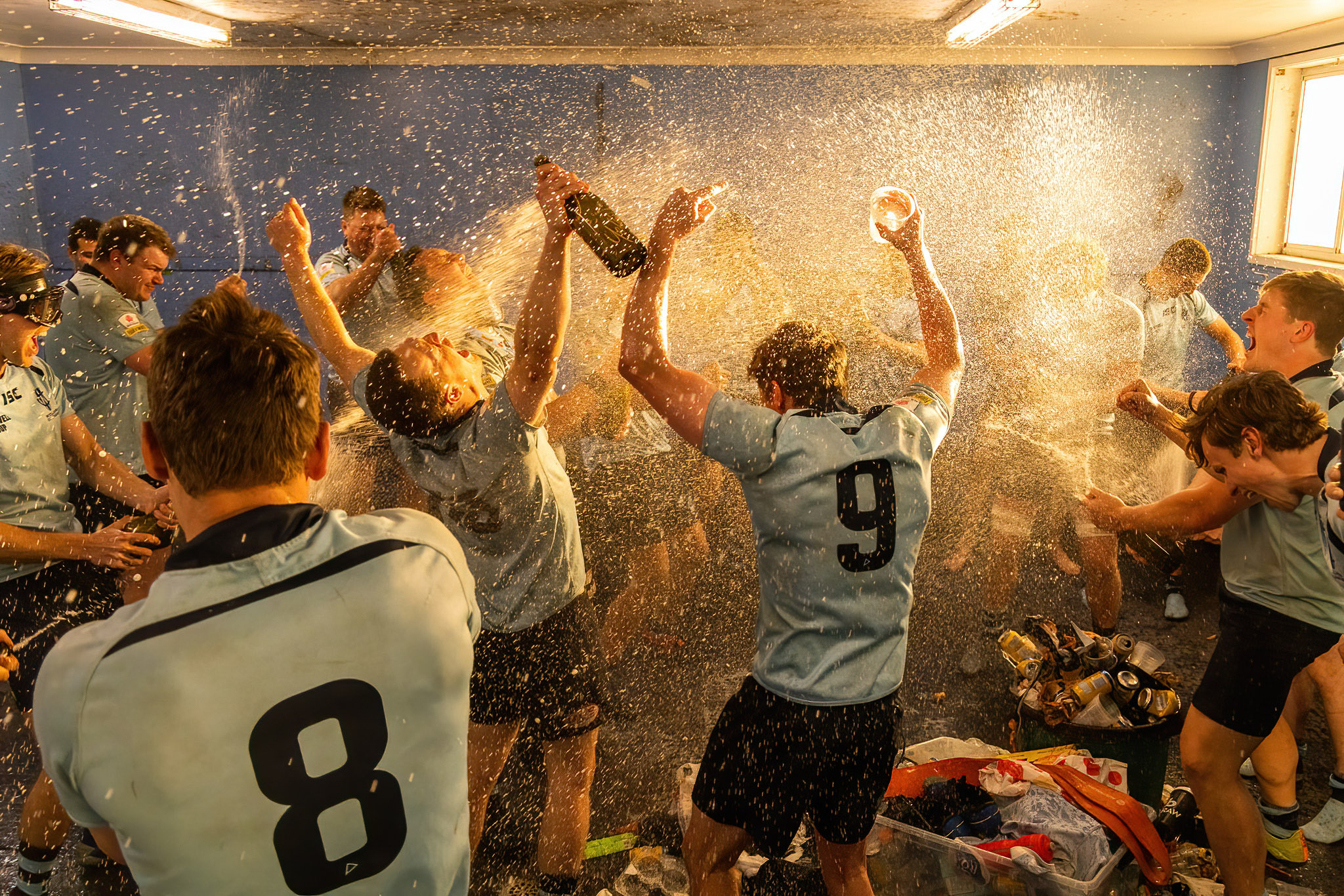 'Premiership Jubilation' by Natalie Meredith. Winner, Single Shot category, Australasia's Top Emerging Photographers 2023.