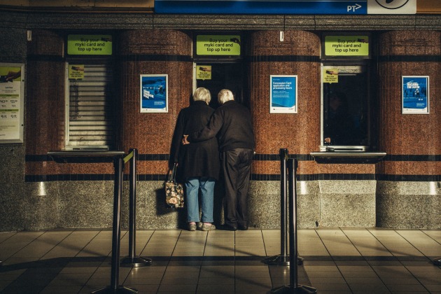 From the series Trying To Act Casual series. Image: &copy; Brent Lukey