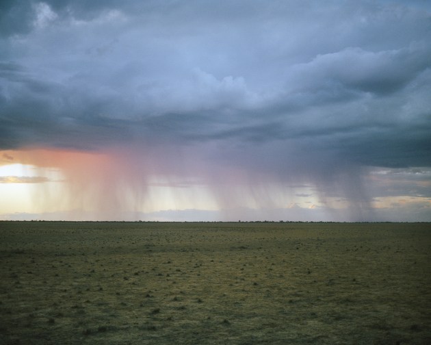 © Adam Ferguson. An isolated storm moves across drought-affected land near Tuen in Queensland, 2018.