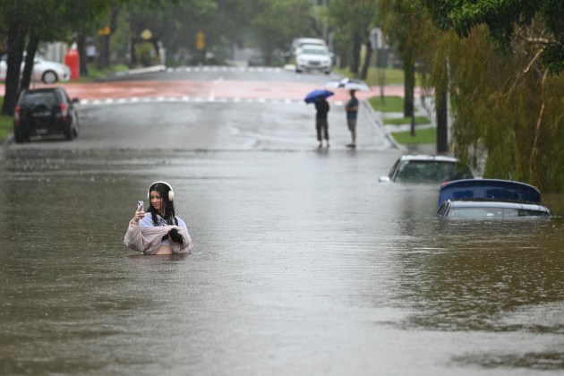 Ex-Tropical Cyclone Alfred Brings Severe Weather To Australia's East Coast. Photo (Getty supplied): Albert Perez