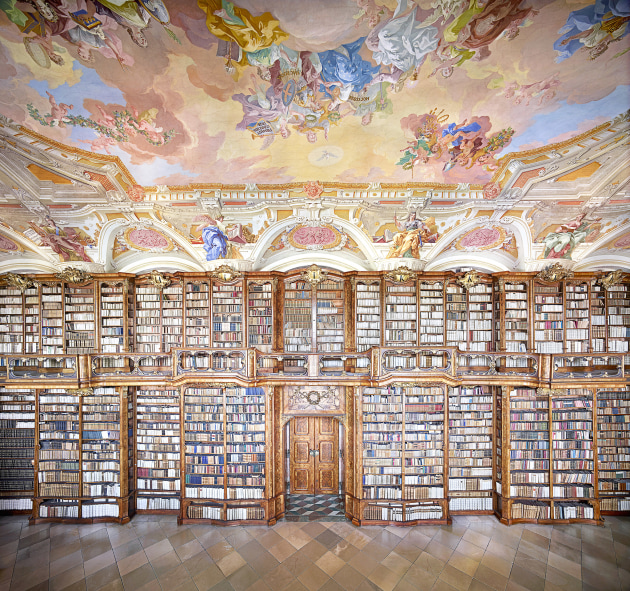 &copy; Candida H&ouml;fer / K&ouml;ln; VG Bild-Kunst, Bonn 2019. Augustiner Chorherrenstift Sankt Florian III 2014, from the Untitled series 2014,
type C photograph, 180 x 189 cm.