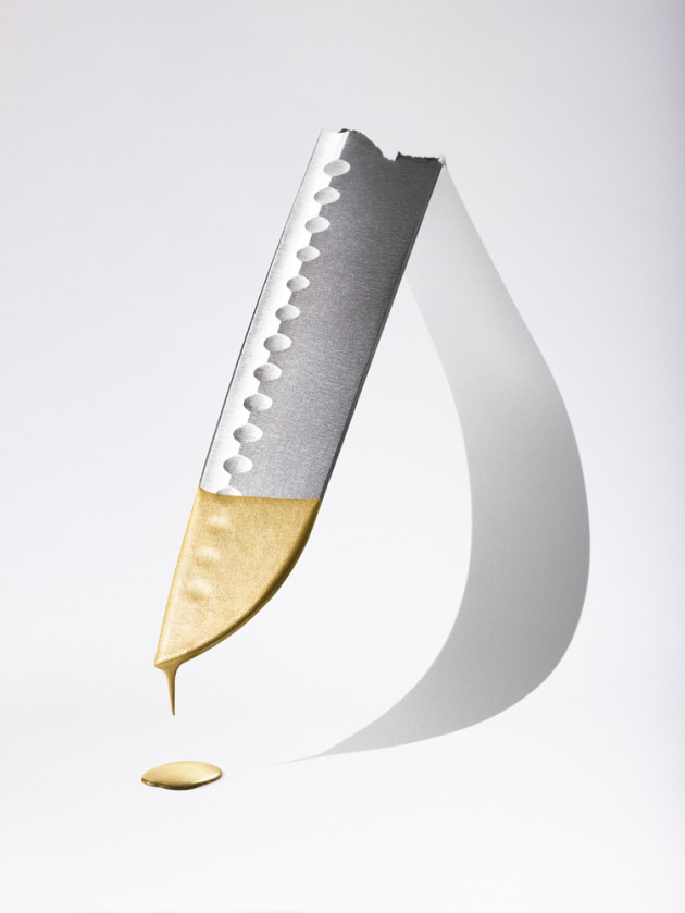 Gold Knife. &copy; Stuart Miller