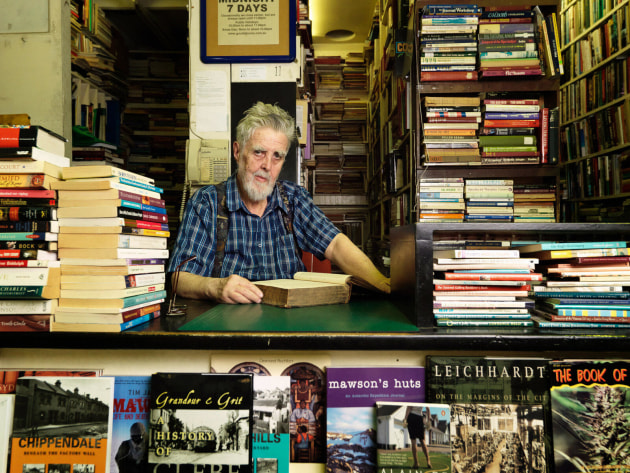 From the series and photobook Newtown Shopkeepers, which was also exhibited at the State Library of NSW. Image: &copy; Nic Bezzina