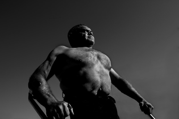 Uncle John Baxterbook. Image: Louise Reilly