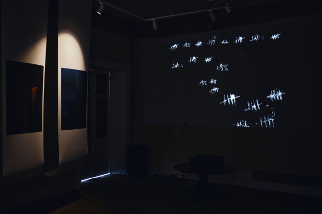 An installation piece from Could The Shadows Speak series held at Pentridge Prison. Image: &copy; Brent Lukey